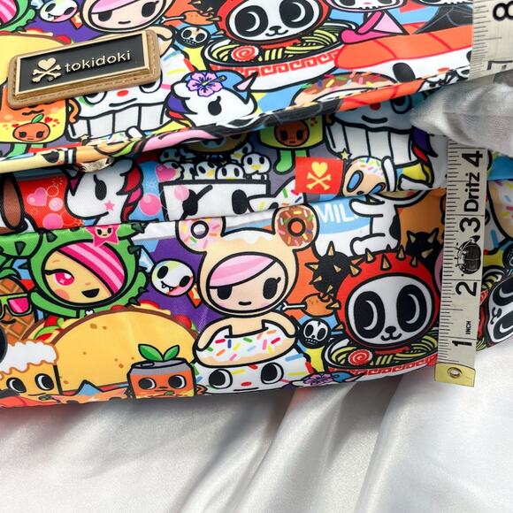 Tokidoki Food Buffet Messenger Ipad Bag Purse Vintage Rare Adios 2015 New - Picture 3 of 13